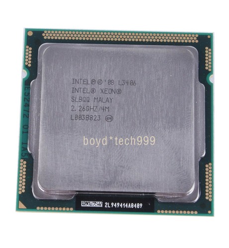 Intel Xeon L3406 2.26 GHz CPU SLBT8 2 cores 4 threads LGA1156 2267MHz Processor - Afbeelding 4 van 4