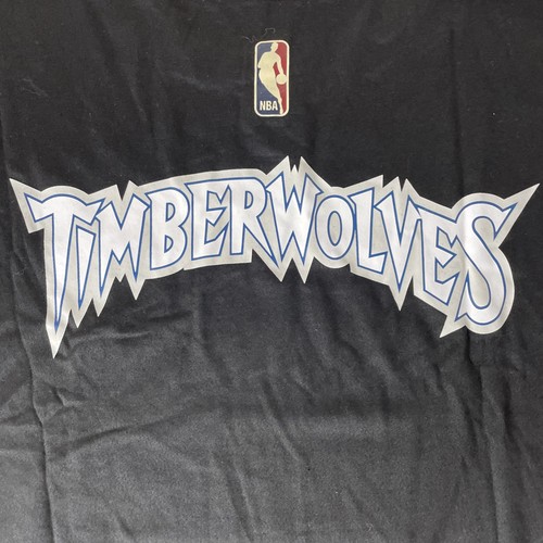 Nike Dri Fit Minnesota Timberwolves T Shirt Black Polyester Men’s XL - Picture 5 of 14