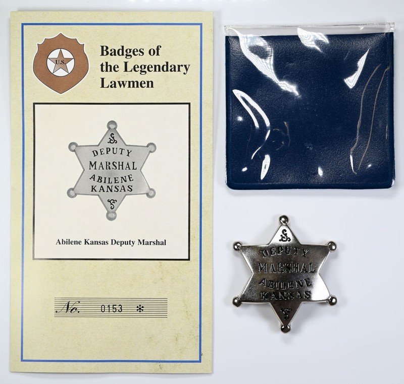 Badges of the Legendary Lawmen Abilene Kansas Deputy Marshall Replica 