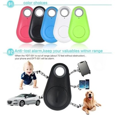 Mini Bluetooth Anti-Lost Tracker   GPS Locator Alarm for Keys, Pets, Kids, Bags