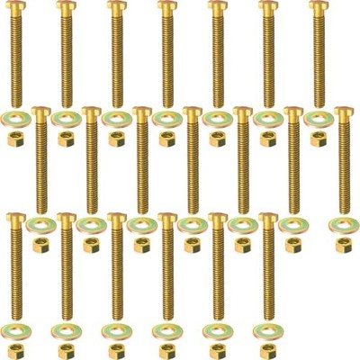 Brake Chamber Cage Bolt Assembly   Fit for Semi Truck, Air Spring 20pcs Golden