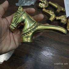Designer Unique Horse Solid Brass Handle For Wooden Walking Stick Cane