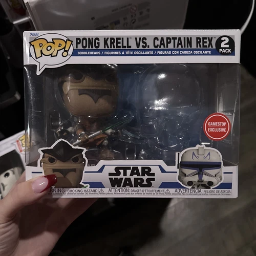Funko Pop! Vinyl: Star Wars - Pong Krell vs. Captain Rex 2-Pack - NO REX
