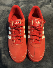 adidas samoa scarlet Red/White Rubber Sol