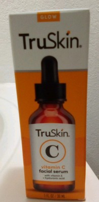 TruSkin Vitamin C Facial Serum Anti Aging Face Vitamin E + Hyaluronic Acid 1oz