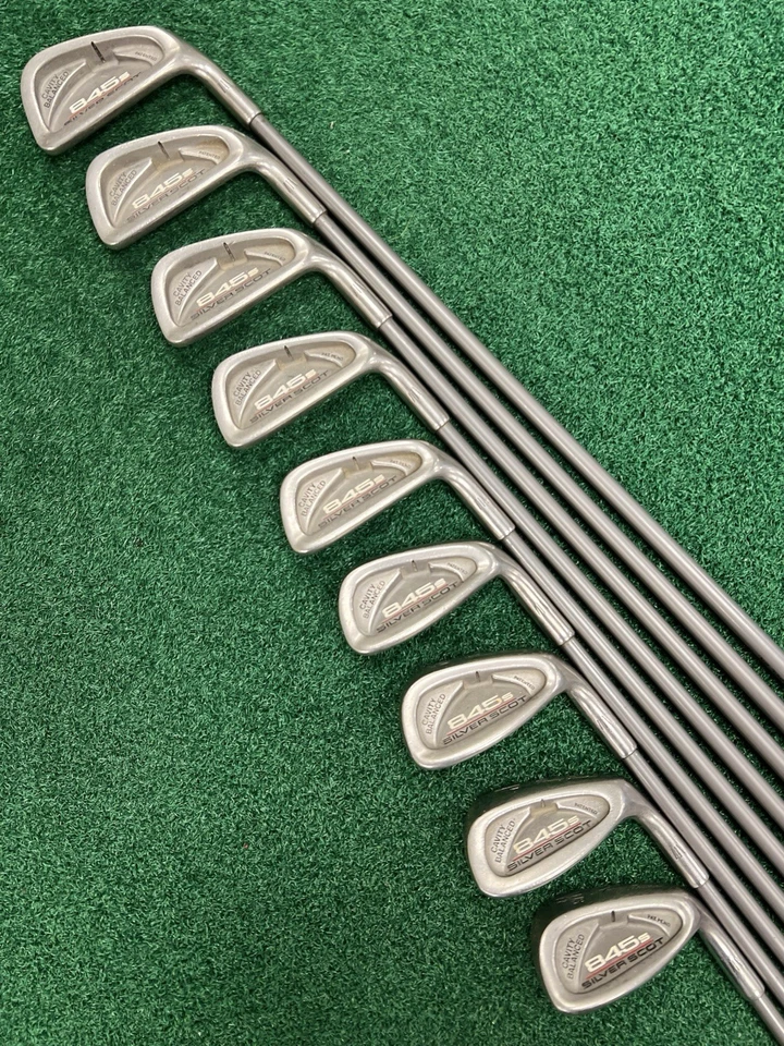 Juego de hierros Tommy Armour 845s Silver Scot Iron 3-PW+W3 varillas regulares de grafito Foto 2 de 4