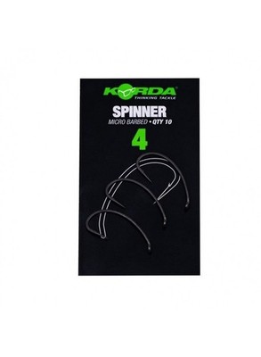 Korda Spinner Haken   breite Biegung, Pastoral-Draht, matt, verschiedene Größen