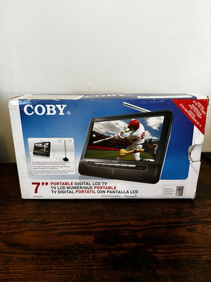 #ad *DS* COBY 7quot; PORTABLE DIGITAL LCD TV TFTV792 KPQ27 $60.00