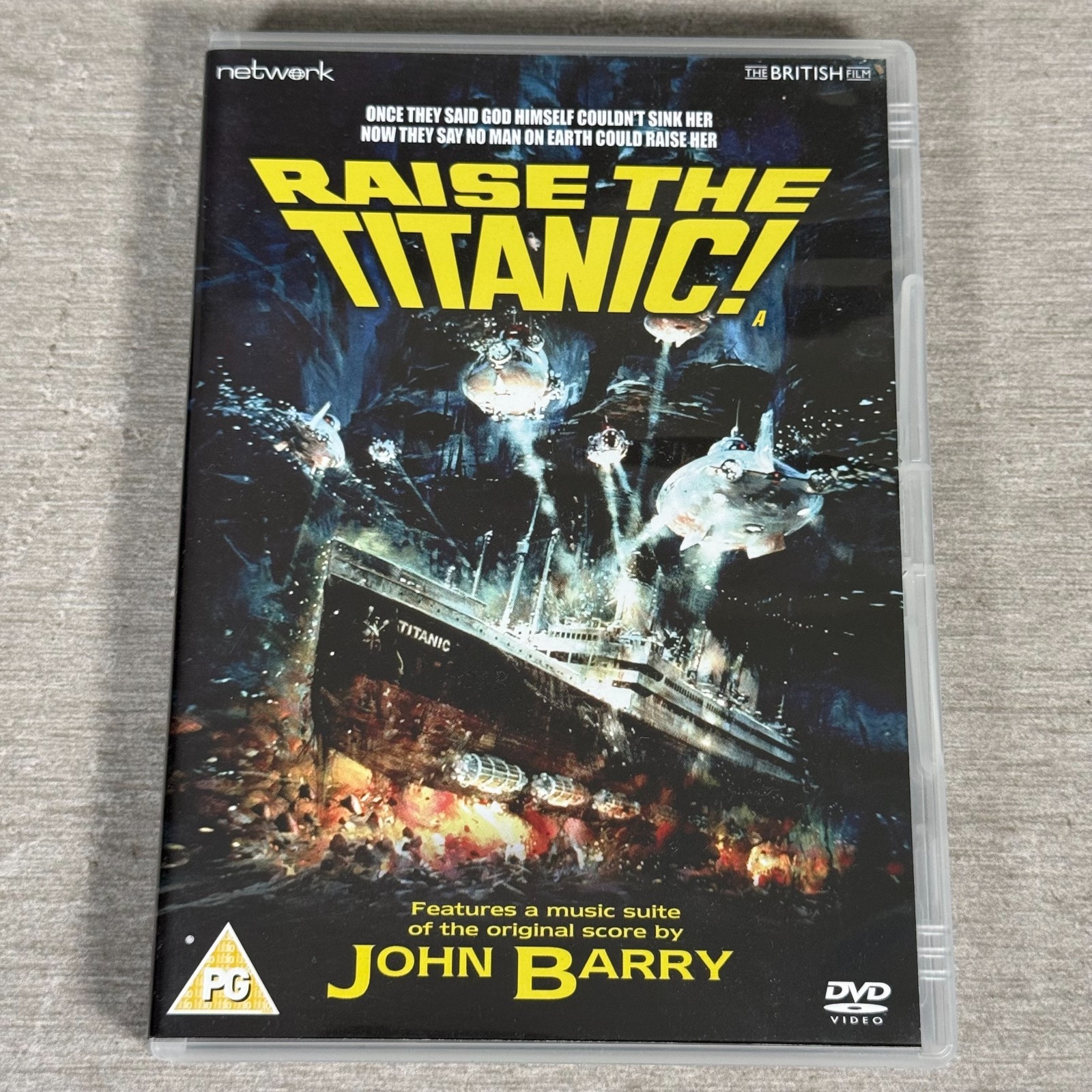 Raise The Titanic DVD - 1980 Classic Adventure Jason Robards Network Rare