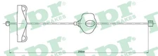 C0261B LPR Cable Pull, Parking Brake for FORD