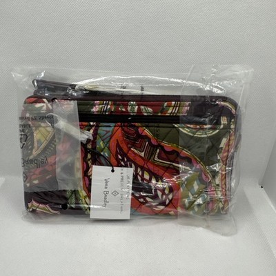 NWT Vera Bradley Heirloom Paisley RFID Grab & Go Wristlet