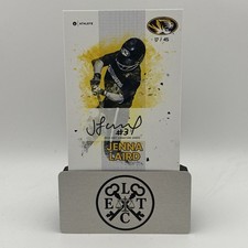 2024ONIT Athlete JENNA LAIRD Whiteout Auto 17/45 Missouri Tigers/New York Rise