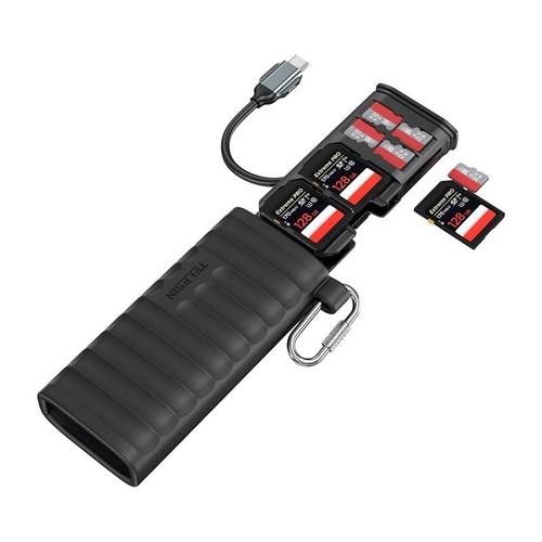 TELESIN SD TF KARTENLESER FÜR COMPUTER LAPTOP TABLET SMARTPHONE SCHNELL