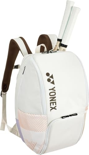 YONEX Tennis Backpack BAG2408B 30L Holds 2 Rackets Sand Beige New from Japan