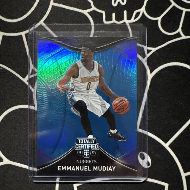 2016-17 Totally Certified Orange Emmanuel Mudiay Nuggets 1/1!! 🔥One of One🔥