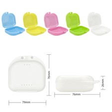 Dental Orthodontic Retainer Case Teeth Box Denture Sport Mouth Guard Storage