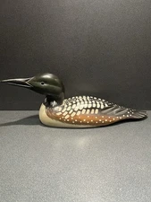 1982-1987 Boyd’s Collection Special Edition Signed G. Lowenthal Wood Loon Rare