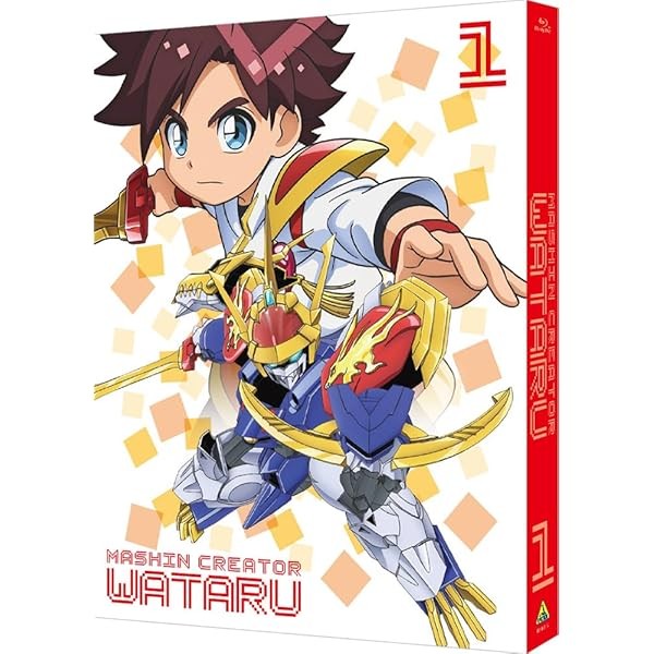 MASHIN CREATOR WATARU Blu-ray Box Vol.1 Limited Edition Booklet Japan BCXA-1 FS