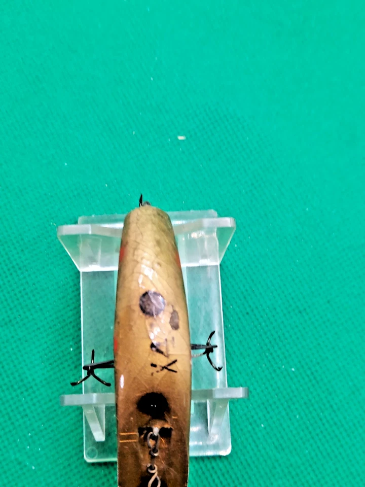 HELIN, WOODEN FLATFISH X 4, CRANKBAIT. - Image 2 of 4