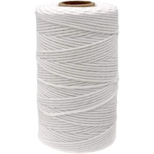 Natural Jute Twine String 2mm 3ply Hemp Rope 328 Feet Burlap Cord Roll for DIY