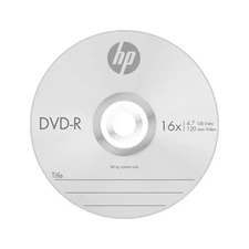 30 HP Blank DVD 4.7GB / 120 min 16X