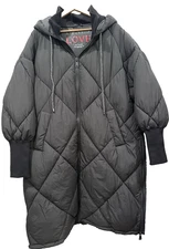 Bernardo Love Black XXL Womens Sleeping Bag Insulated Long Winter Puffer Coat