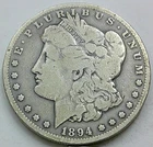 US 1894  Morgan Dollar  **