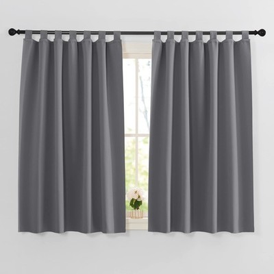 Tenda Oscurante 100% Poliestere Lush Decor - 225x88 Cm, Set 2 Pannelli, Blu