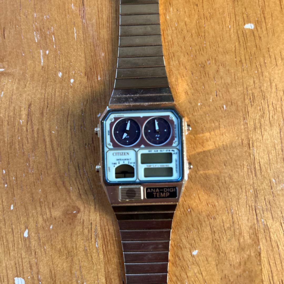 CITIZEN ANA DIGI TEMP Watch From Japan - Gem