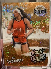 2025 Leaf Metal Women Sport Hoop Queens RC Kiki Iriafen 1/1 Gold Mini Diamonds