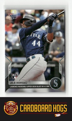 2022 Topps Now 432 Julio Rodríguez