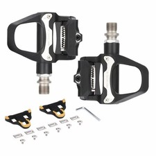 PEDALI BICI BICICLETTA DA CORSA MEROCA R-26 COMPATIBILI SHIMANO SPD NERO