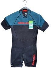 NEW Sea-Doo Men's 3 MM Escape Shorty Wetsuit Size Large Navy