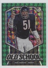 2020 Panini Mosaic Old School Green Mosaic Prizm Dick Butkus #OS12 HOF 0yi8