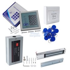 Full Set RFID Door Access Control System Kit 280kg 600LBs Electric Magnetic Lock