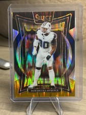 2024 Panini Select DeMarcus Lawrence Concourse Black & Gold Shock Prizm #47