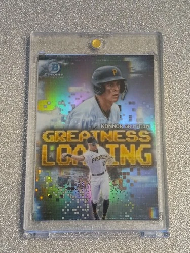 KONNOR GRIFFIN RARE ROOKIE REFRACTOR INVESTMENT CARD TOPPS PIRATES MINT