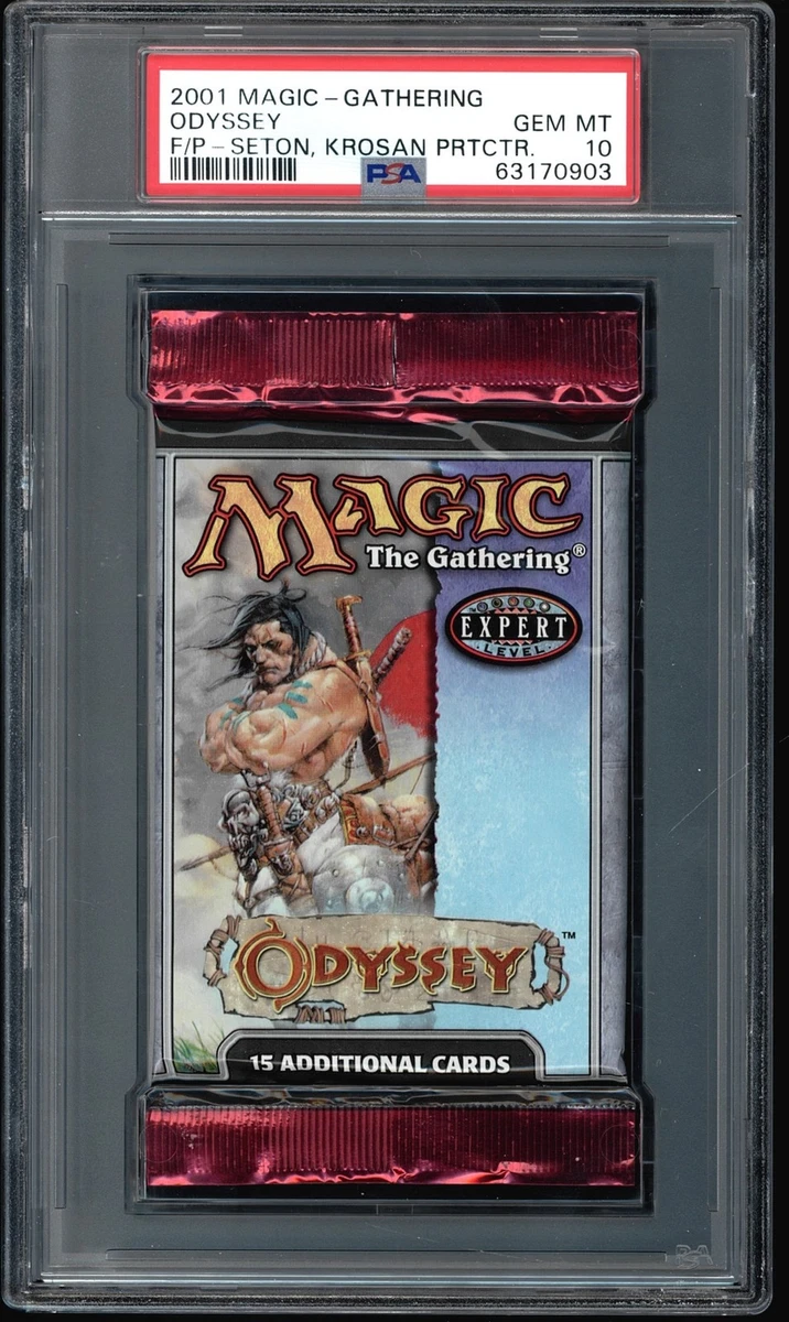 ゴ*ー様 【新品セール】mtg オデッセイ　マジックザギャザリング4ＢＯＸ Magic: The Gathering Odyssey Sealed Collectible Card Game Packs