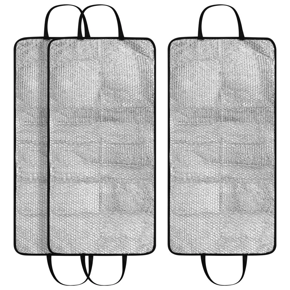 Cubierta de condensador de aire acondicionado exterior 3 piezas cubiertas de red de aire acondicionado exterior Foto 2 de 4