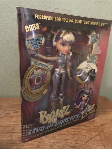 Bratz LIVE IN CONCERT DANA Doll NIB 2005 MGA Entertainment - Picture 2 of 12