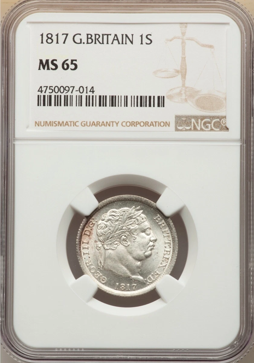 Grade MS 65 NGC UK Shillings for sale | eBay