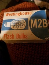 Vintage Lot of 6 Westinghouse Flash Bulbs M2B
