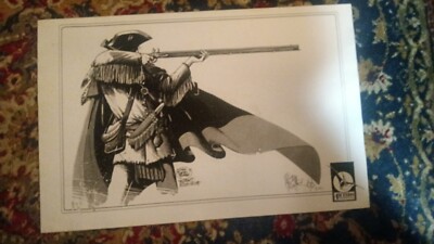 Tim Truman Print '' Wilderness :Bloody Ground'' Signed, Grim Jack & Scout Creator