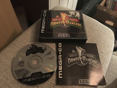 Sega Mega CD Spiel Power Rangers komplett
