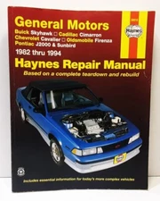 GENERAL MOTORS Haynes Repair Manual 38015 Buick Cadillac Chevrolet Oldsmobile...