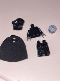 Death Eater 5378 Black Hood Cape Harry Potter LEGO Minifigure Figure