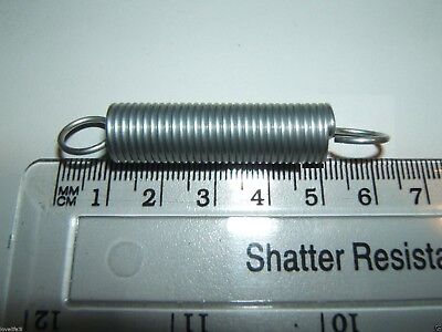 STEEL EXPANSION EXTENSION EXPANDING EXTENDING TENSION SPRING 63x12.5x1.3mm 2¼x⅜/"