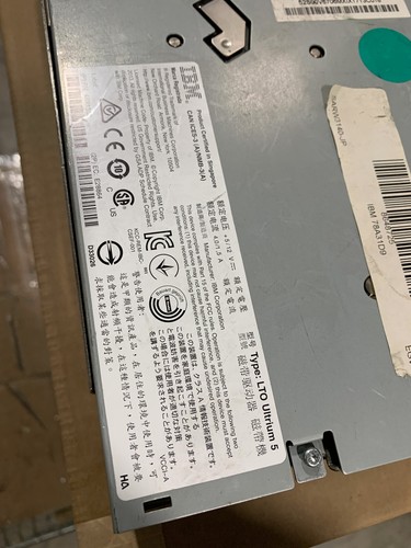 IBM LTO Ultrium 5 3588-F5A Tape Drive 46X1362 - Picture 7 of 7