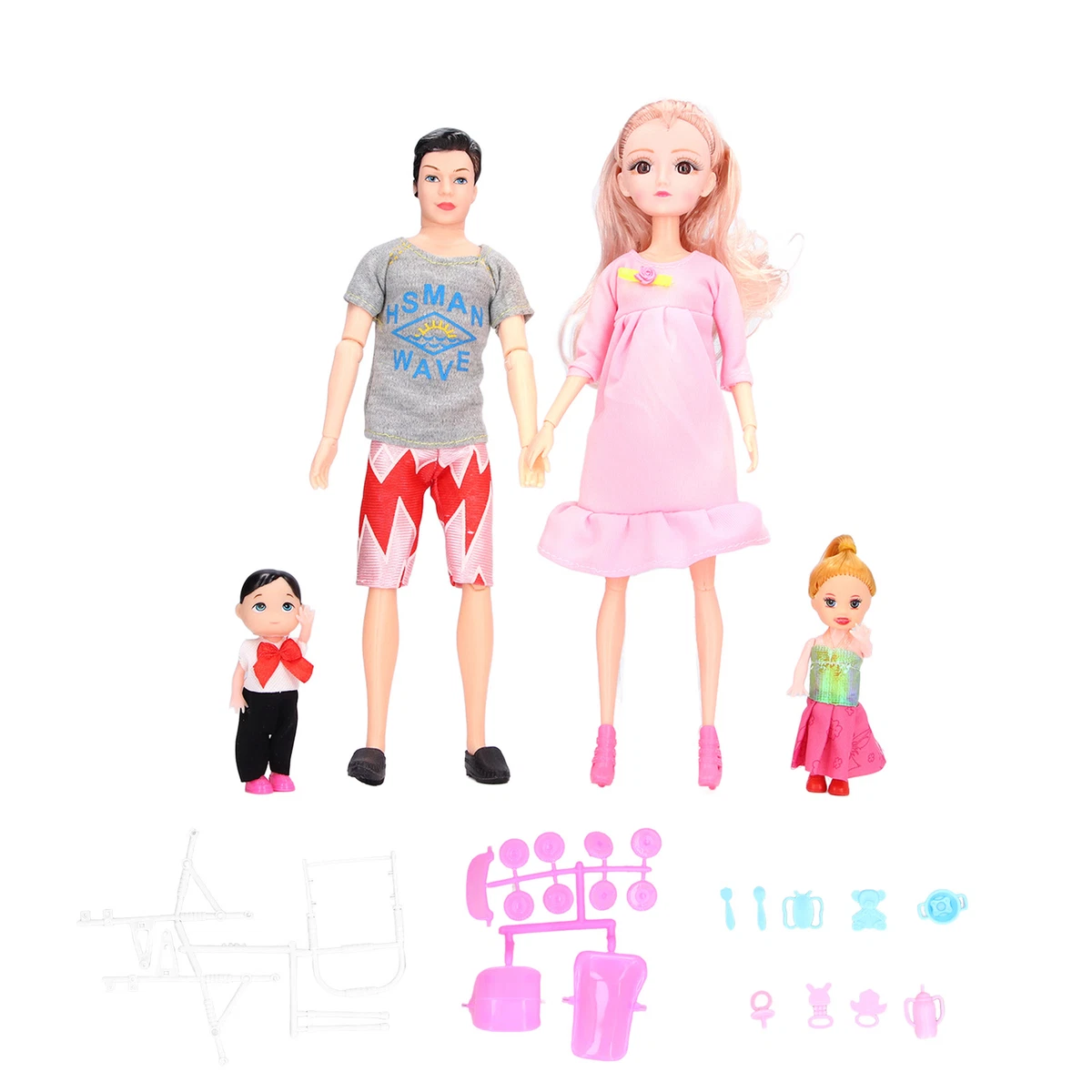 Baby sales doll family