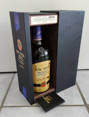 Bacardi Reserva Limitada Founder's Blend Facundo Rum - 1L - 40 % VOL.